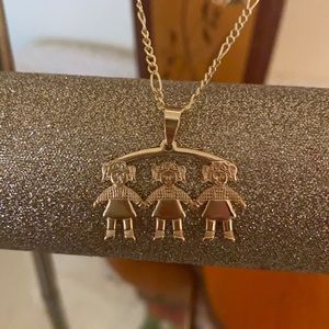 SOLD girl necklace